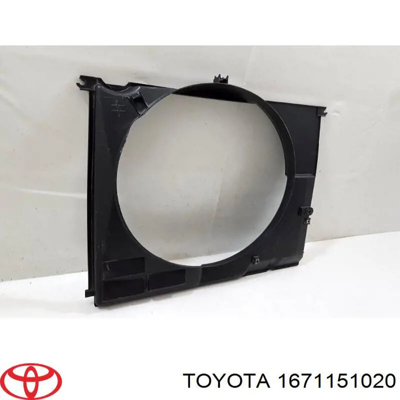 Dyfuzor chłodnicy Toyota 1671151021 cena, od 97,74 USD