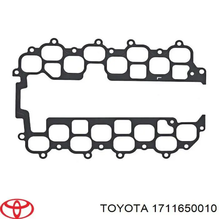 1711650010 Toyota uszczelka kolektora ssącego górna