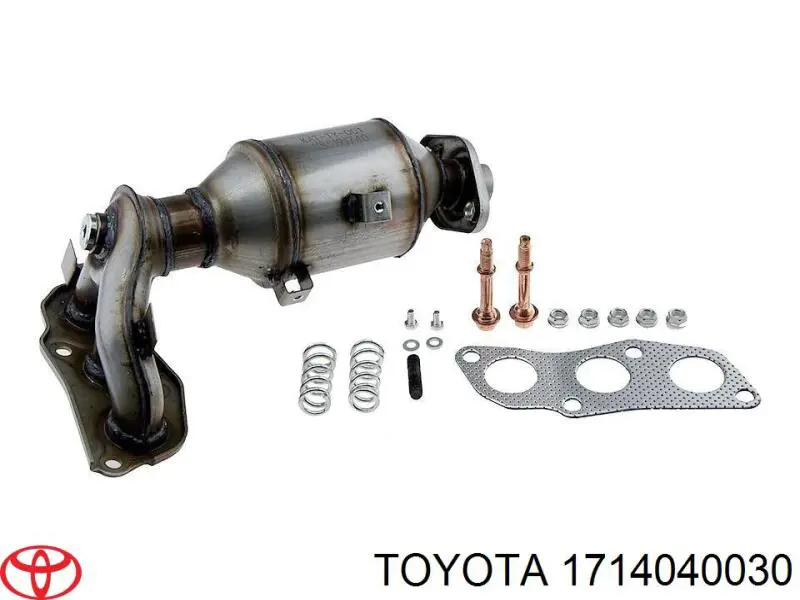 Konwerter-katalizator Toyota 1714040030 cena, od 214,16 USD
