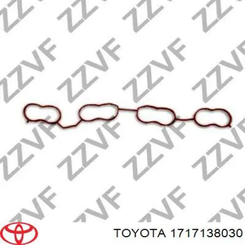 Uszczelka kolektora ssącego Toyota 1717138030 cena, od 12,78 USD