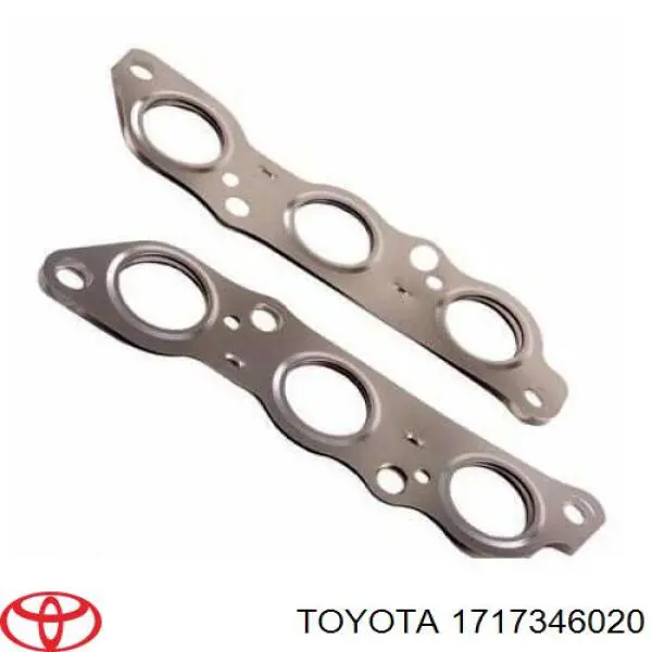 Uszczelka kolektora wydechowego Toyota 1717346020 cena, od 21,53 USD