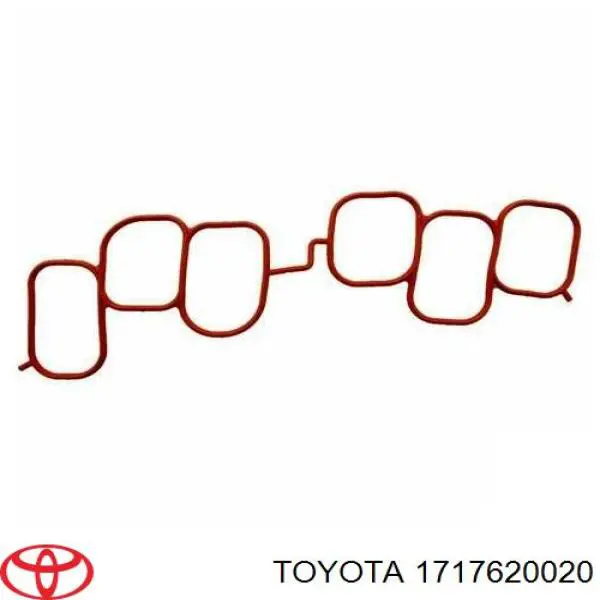 1717620020 Toyota Uszczelka kolektora ssącego górna