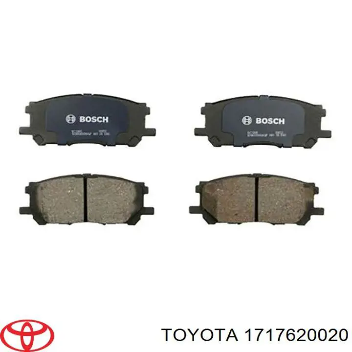 Uszczelka kolektora ssącego górna Toyota 1717620020 cena, od 15,94 USD