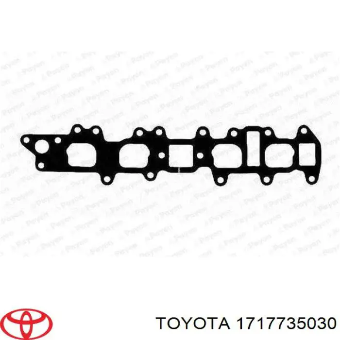 Do koszyka 1717735030 Toyota Uszczelka kolektora ssącego