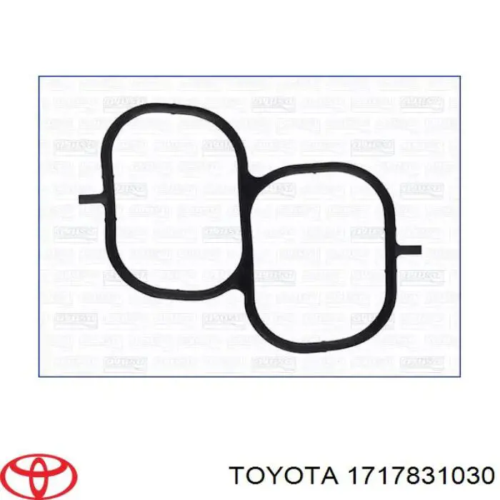 Uszczelka kolektora dolotowego (ssącego) dolna lewa Toyota 1717831030 cena, od 9,80 USD