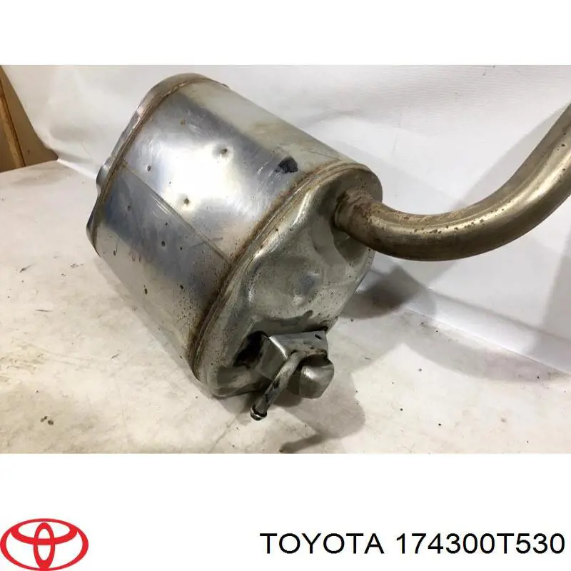  Tłumik, tylna część Toyota Corolla 
