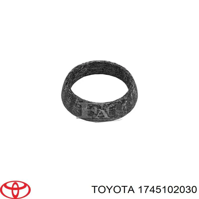 Do koszyka 1745102030 Toyota Uszczelka rury odbiornika tłumika