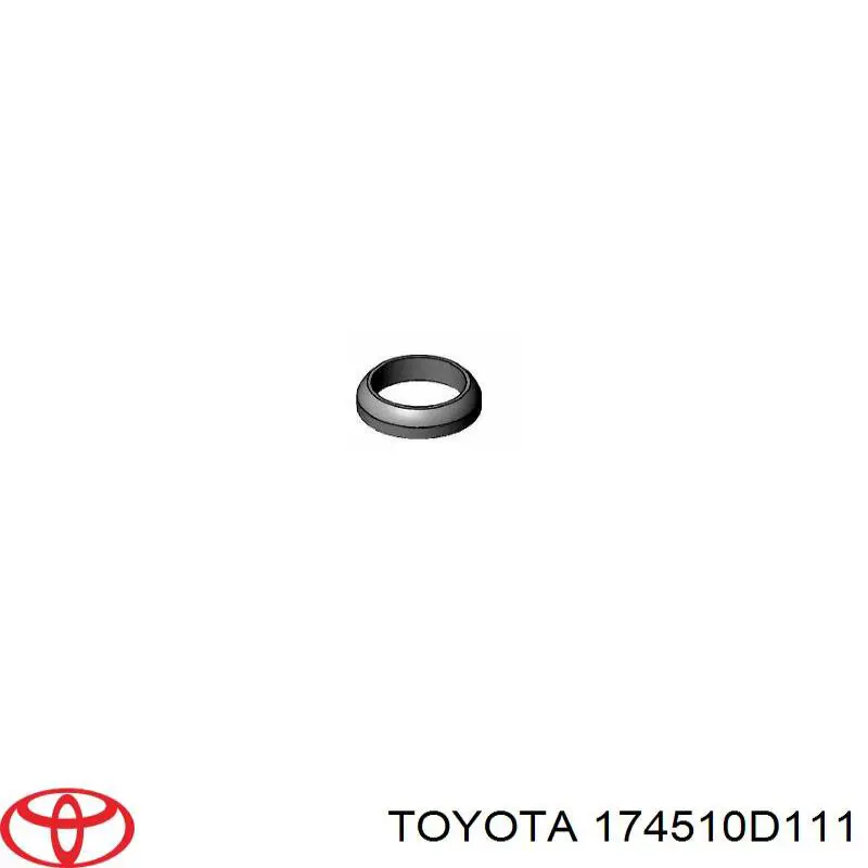 Uszczelka tłumika montażowa Toyota 174510D111 cena, od 12,39 USD