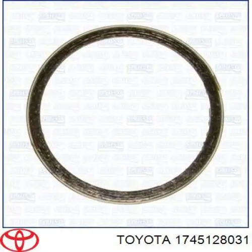 Uszczelka tłumika montażowa Toyota 1745128031 cena, od 12,39 USD