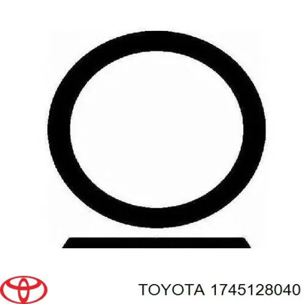 Pierścień kolektora wydechowego Toyota 1745128040 cena, od 7,18 USD