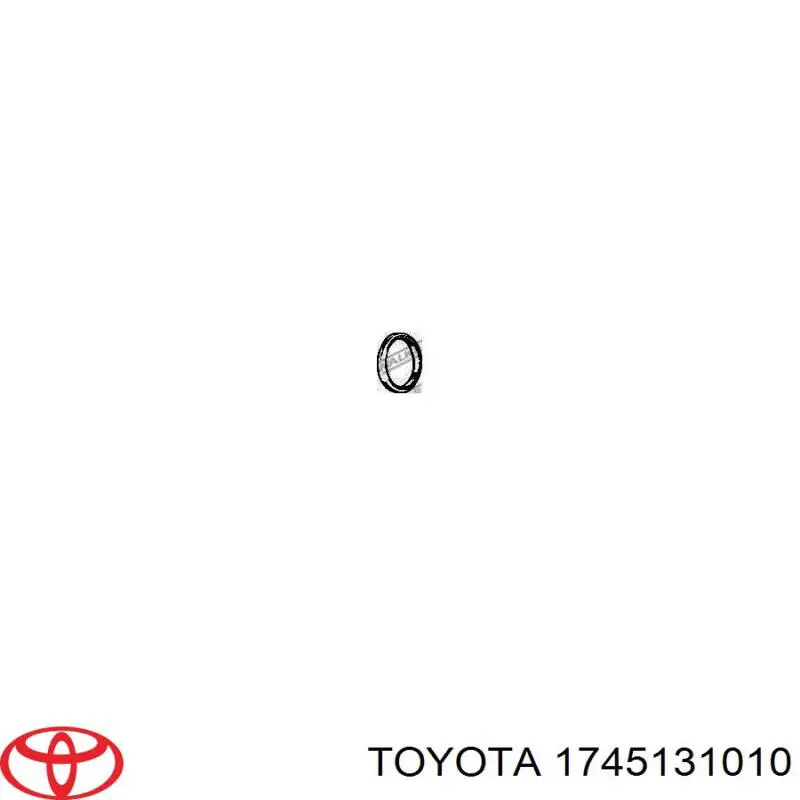 Uszczelka tłumika montażowa Toyota 1745131010 cena, od 20,73 USD