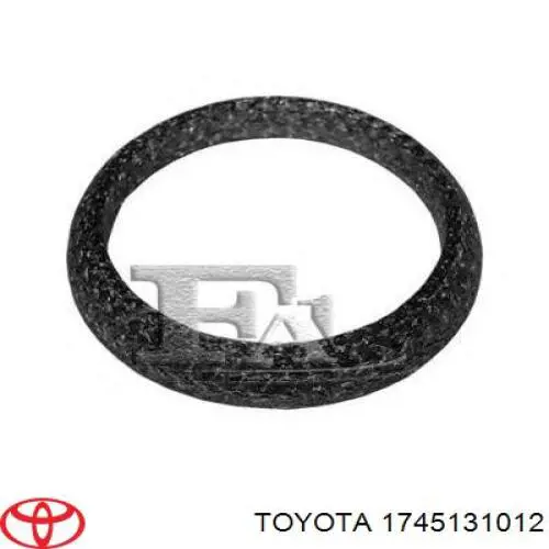 Uszczelka tłumika montażowa Toyota 1745131012 cena, od 20,73 USD