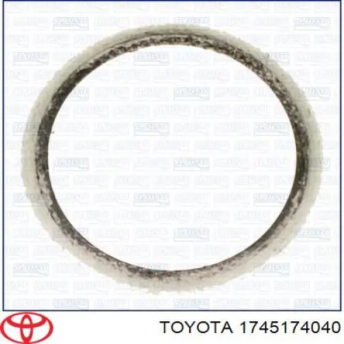 1745174040 Toyota pierścień kolektora wydechowego