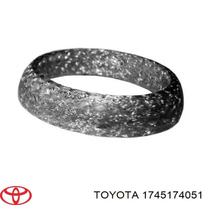 Uszczelka rury odbiornika tłumika Toyota 1745174051 cena, od 16,35 USD
