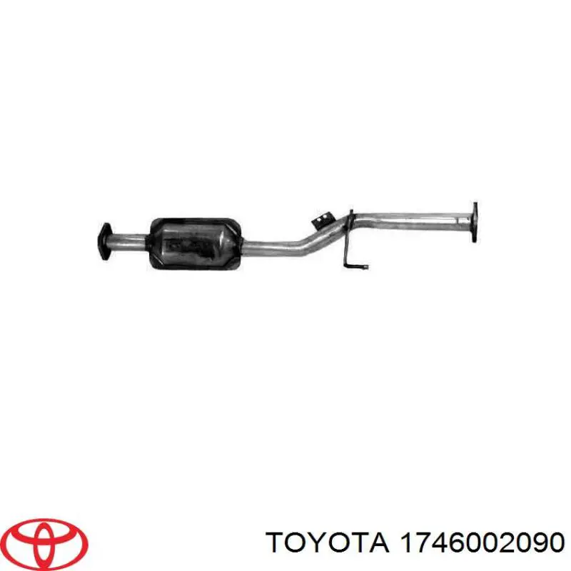 Konwerter-katalizator do Toyota Carina E T19