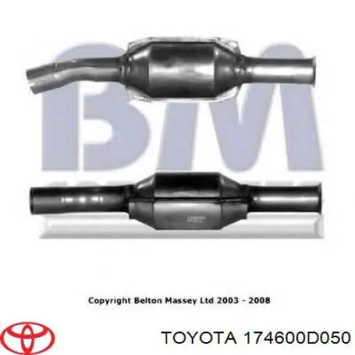 Tłumik, tylna część do Mitsubishi Outlander II XL CWW