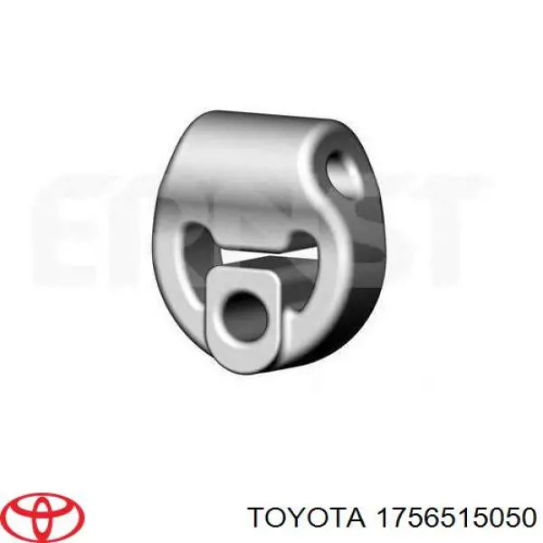 Do koszyka 1756515050 Toyota Poduszka mocowania tłumika
