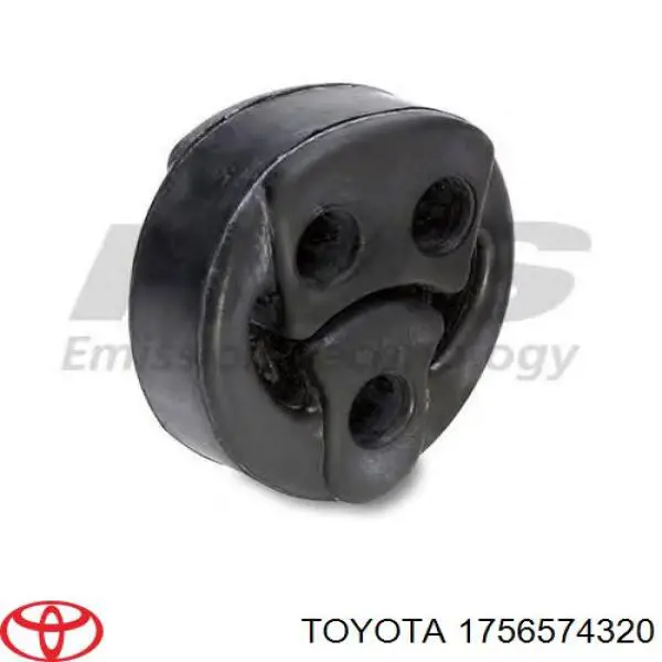 Poduszka mocowania tłumika Toyota Carina E liftback (T19) (1992 - 1997) cena, od 18,75 USD