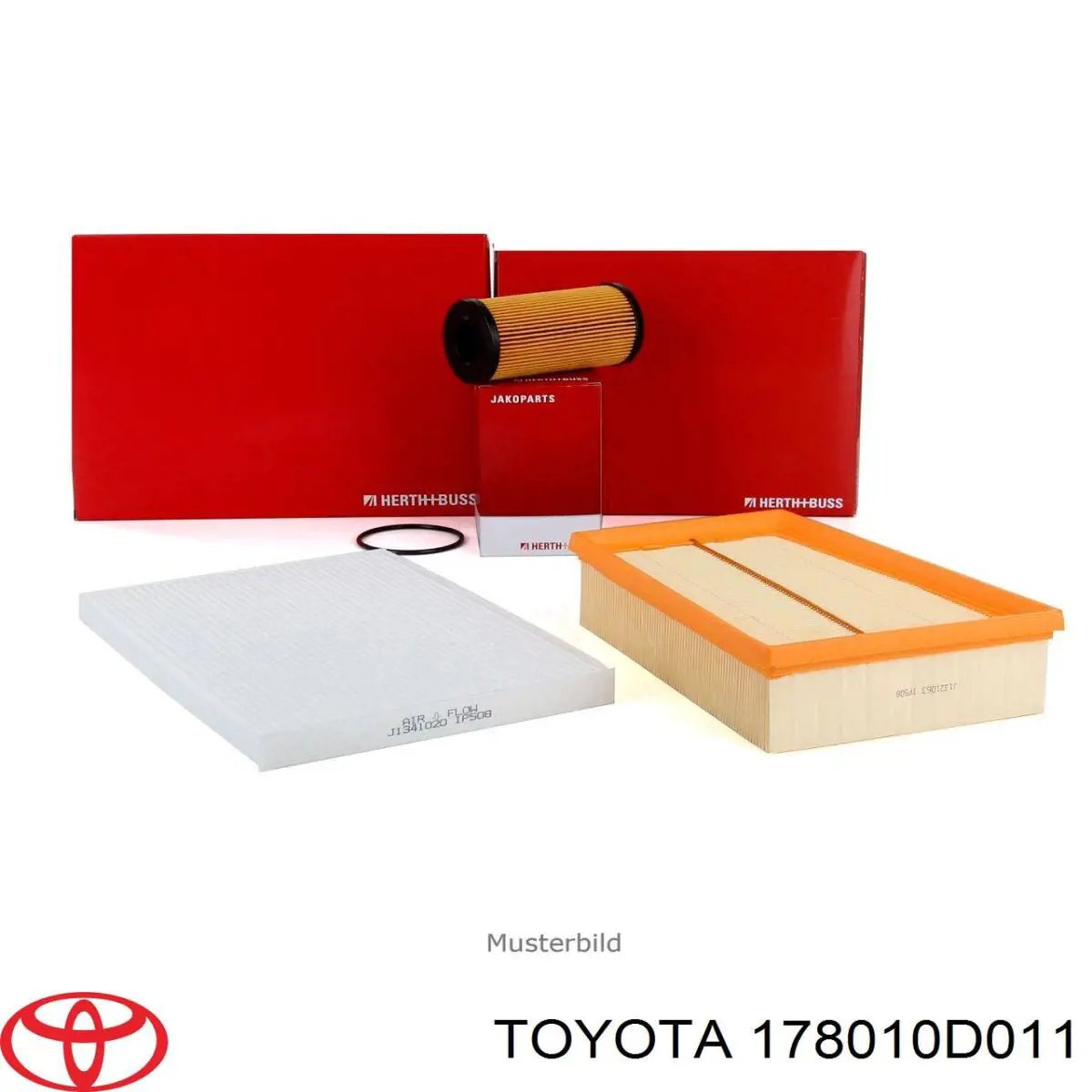 178010D011 Toyota Filtr powietrza