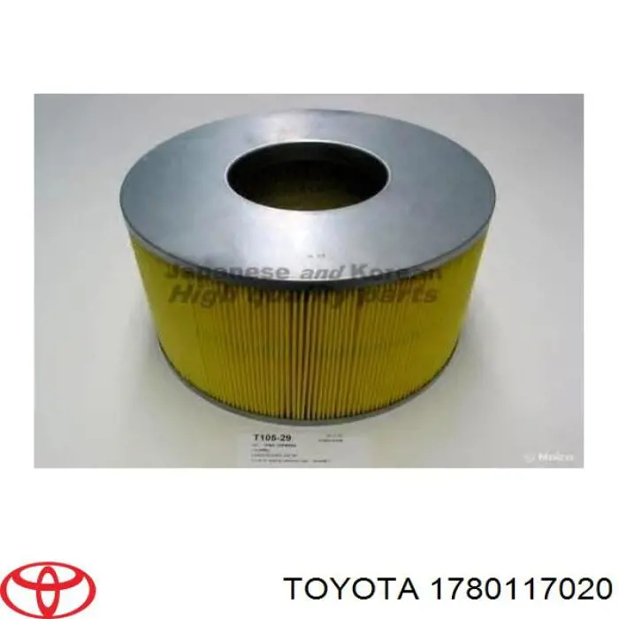 Filtr powietrza Toyota 1780117020 cena, od 21,96 USD