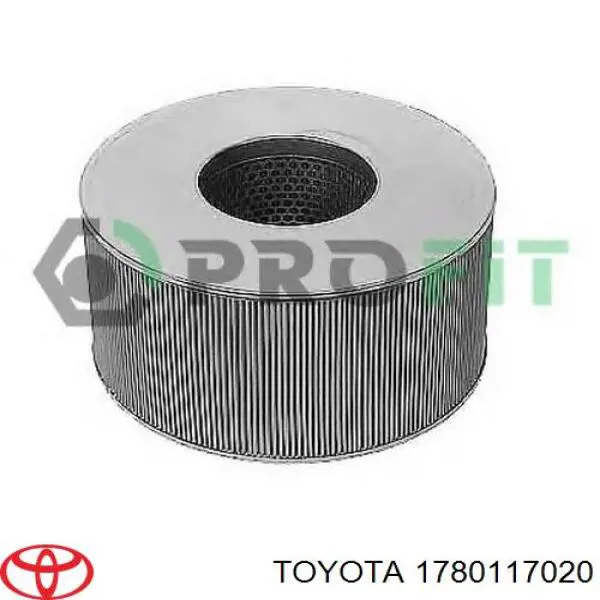 Do koszyka 1780117020 Toyota Filtr powietrza