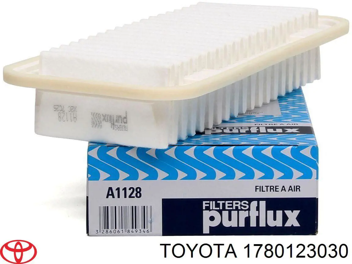 Filtr powietrza Toyota 1780123030 cena, od 7,57 USD