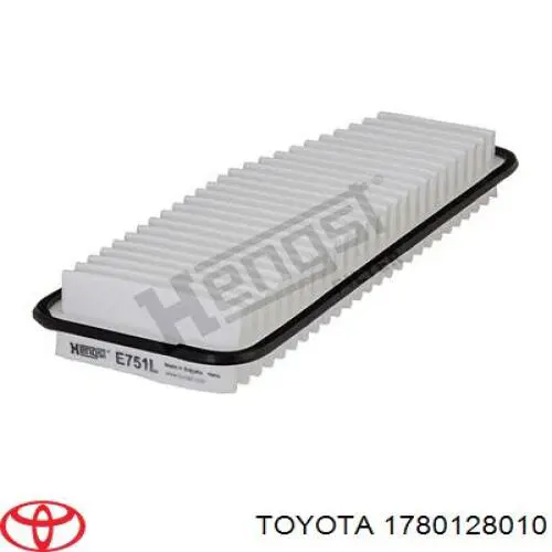 Do koszyka 1780128010 Toyota Filtr powietrza