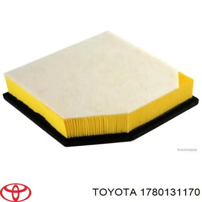 Do koszyka 1780131170 Toyota Filtr powietrza