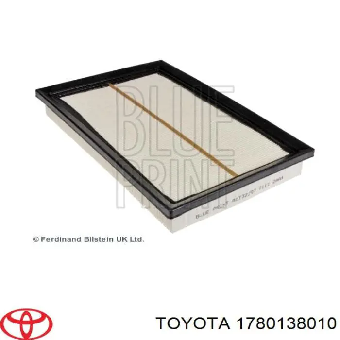 Filtr powietrza Toyota 1780138010 cena, od 9,89 USD