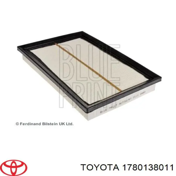 Filtr powietrza Toyota 1780138011 cena, od 9,89 USD