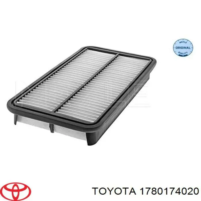 Do koszyka 1780174020 Toyota Filtr powietrza