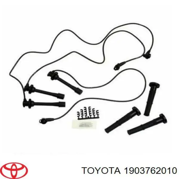 Zestaw przewodów wysokiego napięcia 1903762010 Toyota
