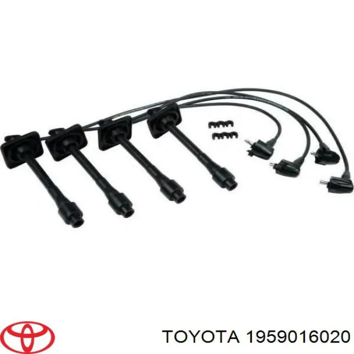 Zestaw przewodów wysokiego napięcia Toyota 1959016020 cena, od 84,61 USD