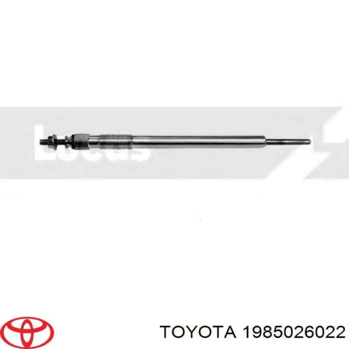Do koszyka 1985026022 Toyota Świeca żarowa