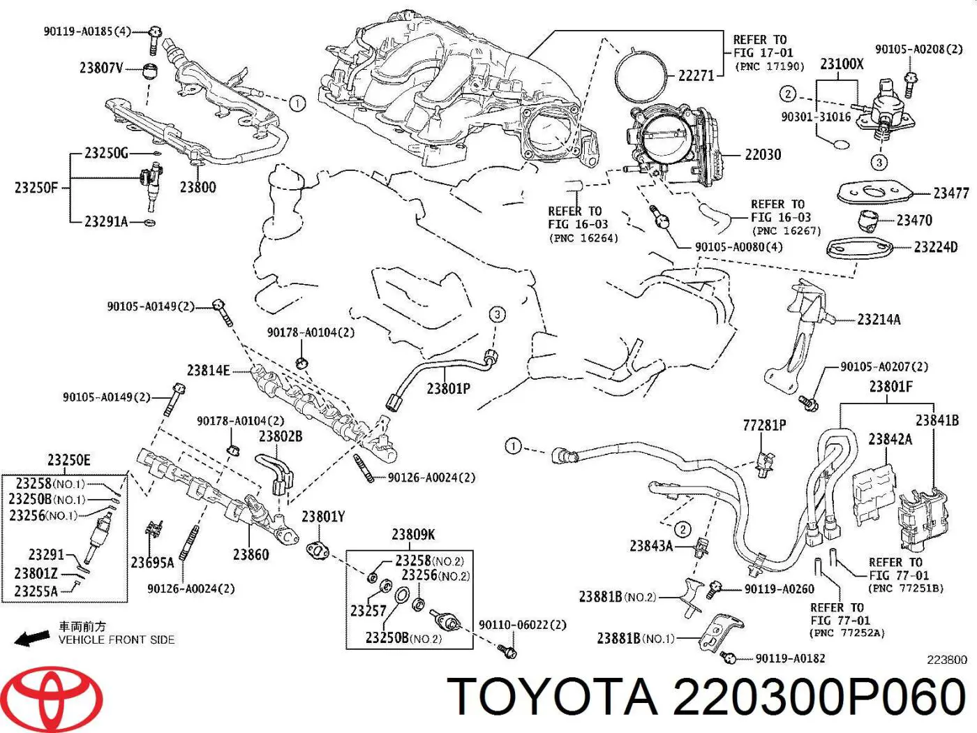 Przepustnica, komplet Toyota Highlander III SUV (U5) (2013 - 2021) cena, od 125,48 USD