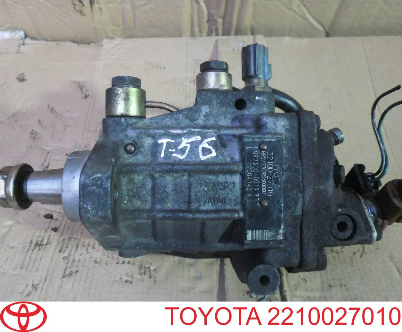 Pompa wtryskowa wysokiego ciśnienia Toyota 2210027010 cena, od 529,50 USD