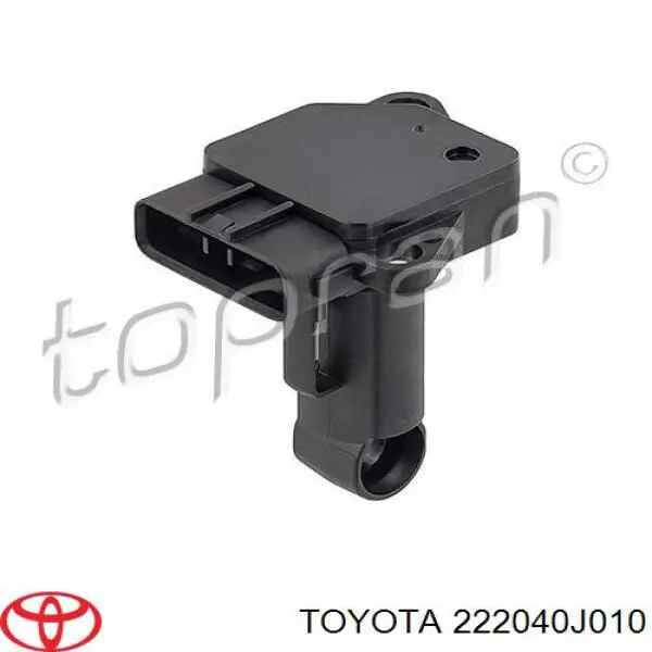 Czujnik przepływu powietrza, przepływomierz powietrza M.A.F. 222040J010 Toyota