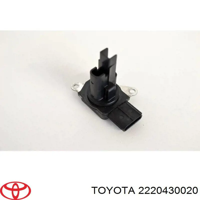 2220430020 Toyota Czujnik przepływu powietrza, przepływomierz powietrza M.A.F.