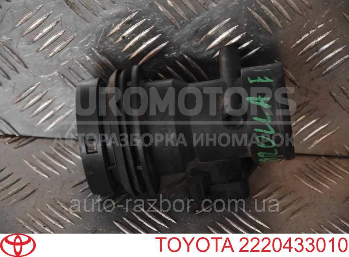 Do koszyka 2220433010 Toyota Czujnik przepływu powietrza, przepływomierz powietrza M.A.F.