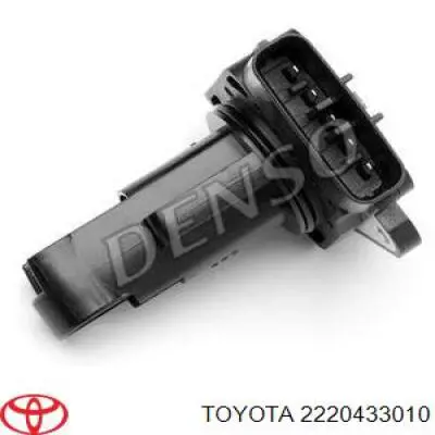 2220433010 Toyota Czujnik przepływu powietrza, przepływomierz powietrza M.A.F.