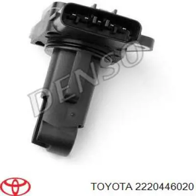 2220446020 Toyota Czujnik przepływu powietrza, przepływomierz powietrza M.A.F.