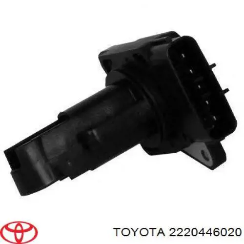 Czujnik przepływu powietrza, przepływomierz powietrza M.A.F. 2220446020 Toyota