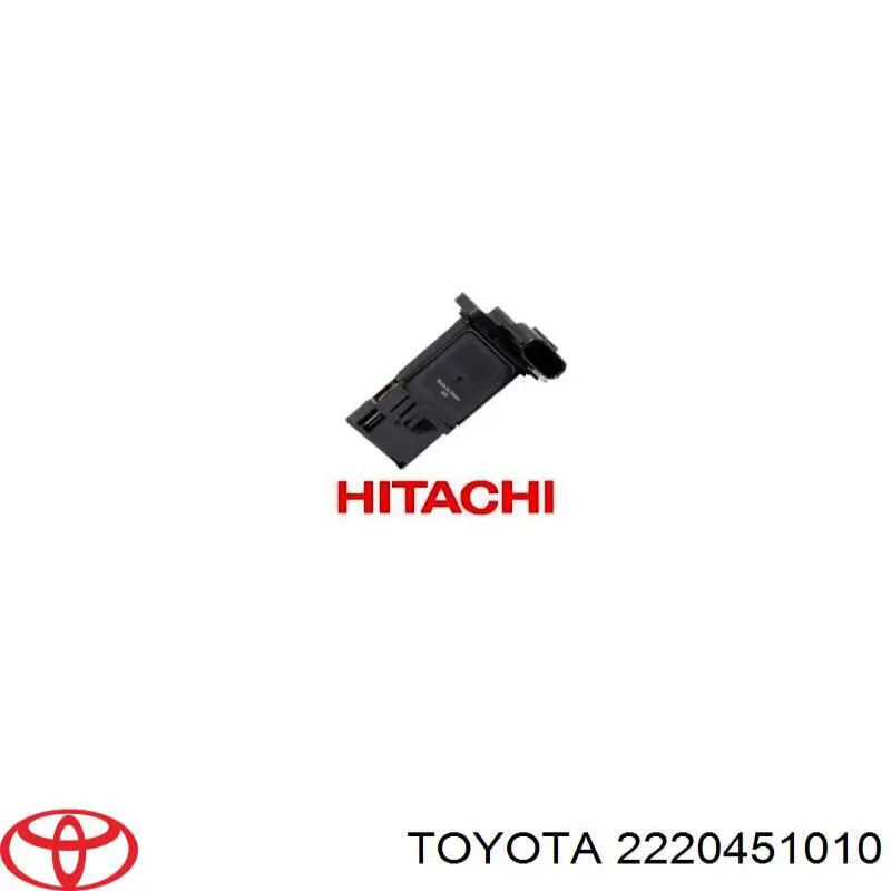 Do koszyka 2220451010 Toyota Czujnik przepływu powietrza, przepływomierz powietrza M.A.F.