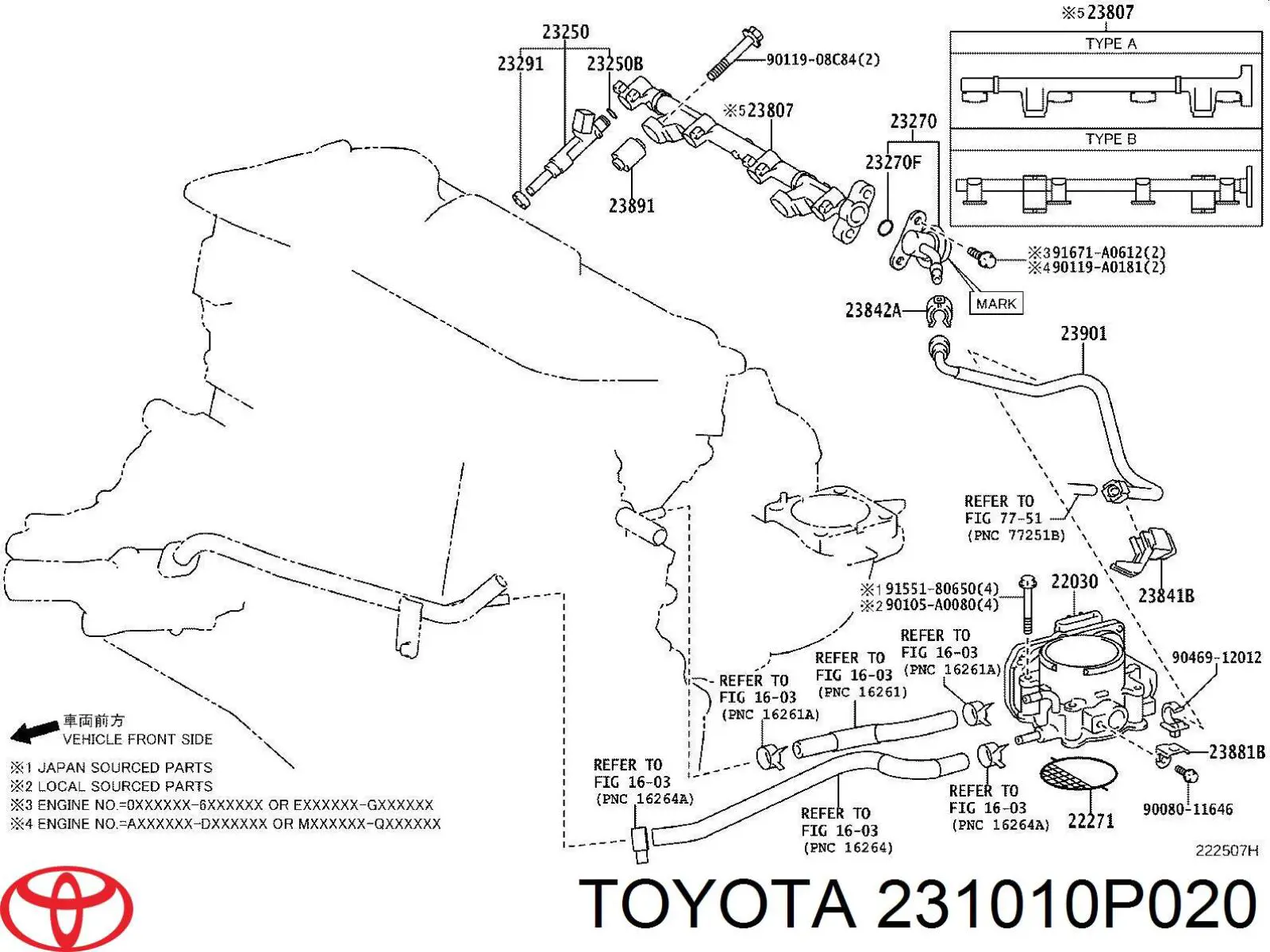 Pompa wtryskowa wysokiego ciśnienia Toyota Highlander III SUV (U5) (2013 - 2021) cena, od 223,52 USD
