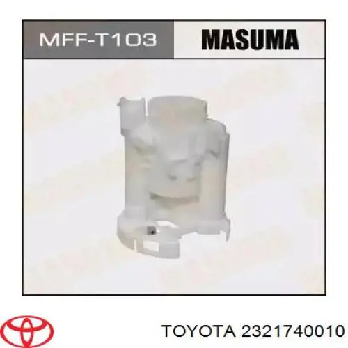 Do koszyka Filtr paliwa Toyota Camry VII V50