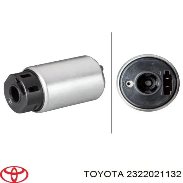 Do koszyka 2322021132 Toyota Element-turbina pompy paliwa