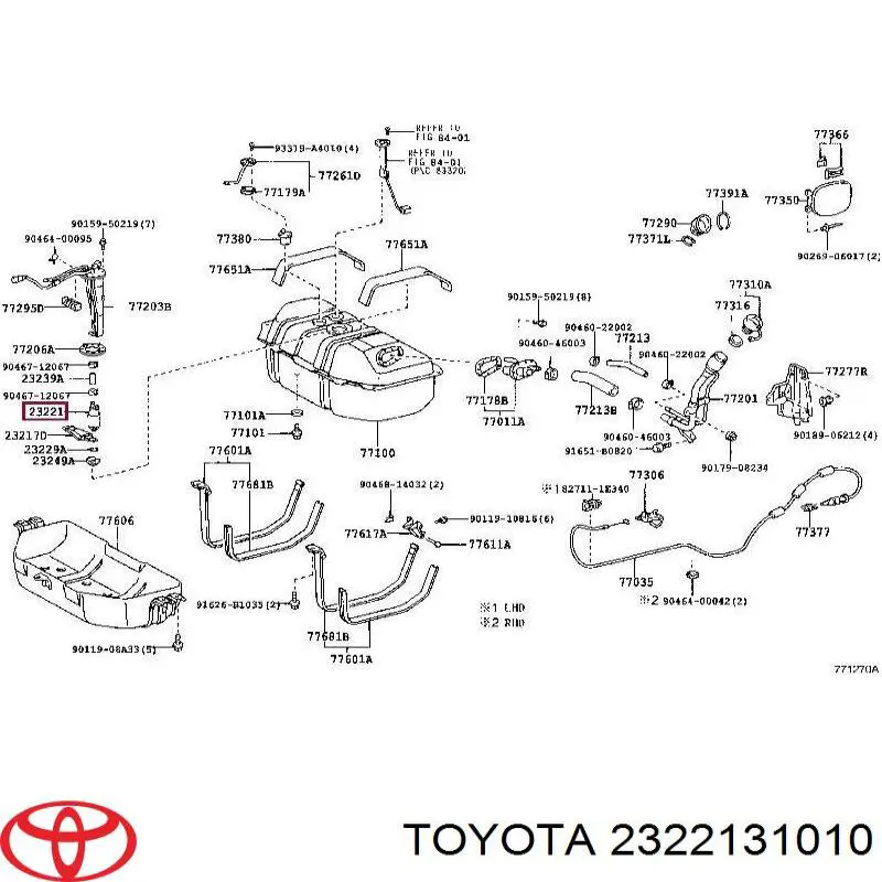 770167A ERA Element-turbina pompy paliwa
