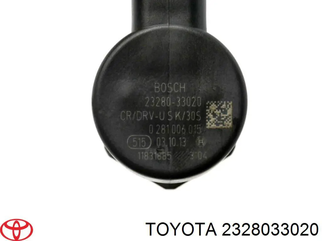 Zawór regulacji ciśnienia (zawór redukcyjny pompy wtryskowej) System Common-Rail 2328033020 Toyota