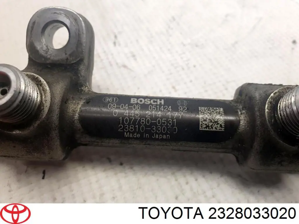 2328033020 Toyota Zawór regulacji ciśnienia (zawór redukcyjny pompy wtryskowej) System Common-Rail