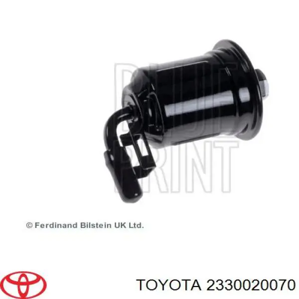 Filtr paliwa Toyota 2330020070 cena, od 9,74 USD